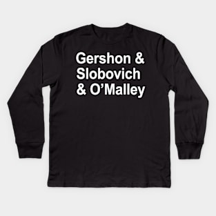 Rush - Gershon & Slobovich & O'Malley - Time Machine Tour Kids Long Sleeve T-Shirt